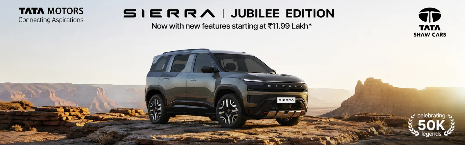 Tata Sierra Jubilee Edition